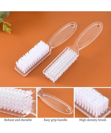 Fingernail Cleaner Brush 6 Pack with Handle Grip - Nail Scrub Brushes for Hand and Foot Pedicure - Buy Online on GoSupps.com