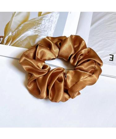 Satin Hair Scrunchies 6 Pack - Soft Elastic Ties for Big Ponytails in Color 1 - Buy Online on GoSupps.com