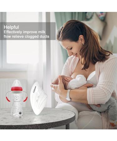 Aidmom Lactation Massager  Double Warming Vibrating Lactation Massager Pads with Heating for Breastfeeding  a Must Have for Breast Care Essentials - Buy Online on GoSupps.com