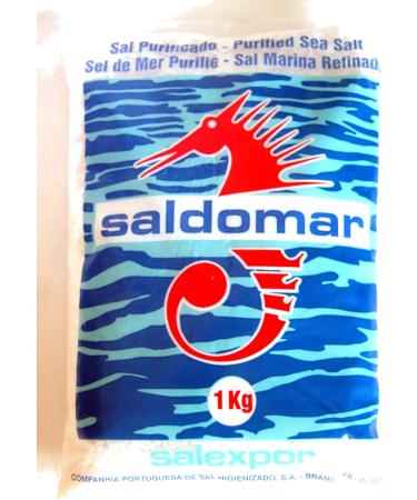 Coarse Sea Salt - Saldomar 1kg from Portugal - Buy Online on GoSupps.com
