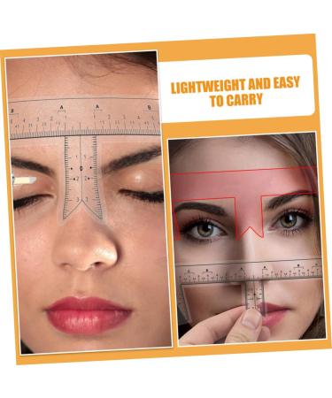 POPETPOP 100pcs Eyebrow Design Ruler Eyebrow Shaper Eyebrow Measuring Tool Positioning Ruler Make up - Buy Online on GoSupps.com