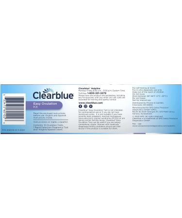 Clearblue Ovulation Complete Starter Kit - 10 Ovulation Tests & 1 Pregnancy Test - Buy Online on GoSupps.com