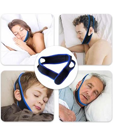 Adjustable Anti-Snoring Chin Strap for Men and Women - Breathable Reducing Device to Help Sleep Better - Buy Online on GoSupps.com