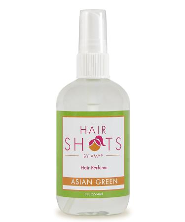 Hair Shots Asian Green Perfume Quality Heat Activated 3 oz Hair Fragrance