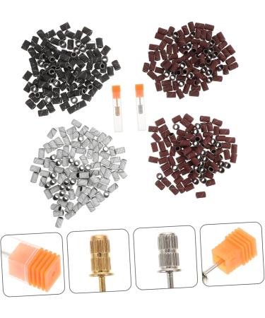 Ipetboom Faux Nails 1 Set Nail Sand Circle Cap Polisher Carbide Artificial Nails - Buy Online on GoSupps.com