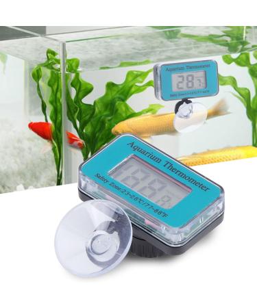 Fdit Aquarium Thermometer - Digital LCD Temperature Meter with Suction Cup for Accurate Diving Temperature Measurement - Buy Online on GoSupps.com