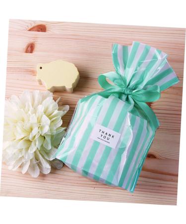 ORFOFE 150pcs Candy Bags Cellophane Treat Bags Storage Bag Christmas Candy Bag Bag Stripe Biscuit Bag - Buy Online on GoSupps.com