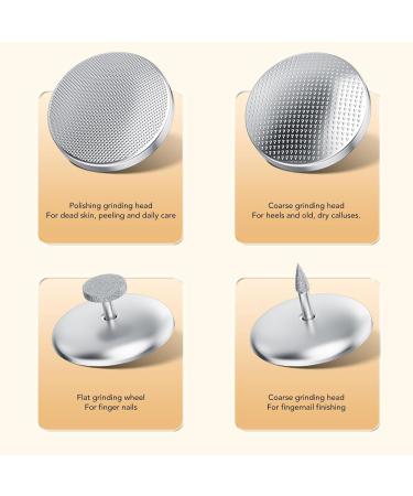 Electric Foot Sharpener 3 Gears Adjustable Manicure Pedicure Sharpener for Peeling (Black) - Buy Online on GoSupps.com