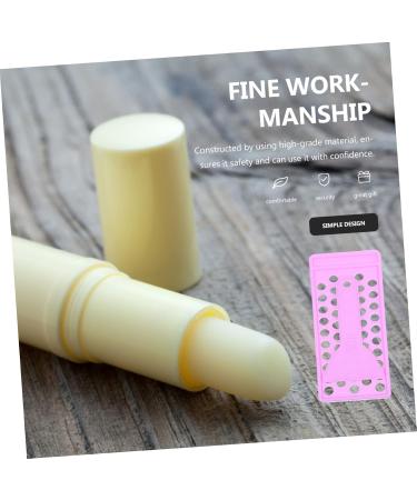  Beaupretty Beaupretty 3-Piece Lipstick Filling Mold Kit Lip Filling Tray Lip Holder PP Plastic Purple - Buy Online on GoSupps.com