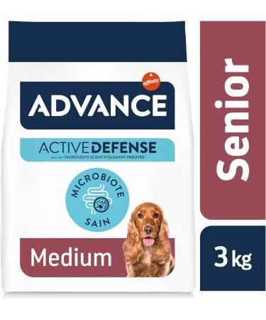Advance Medium Senior - Croquettes for Senior Dogs (+7 years) of Medium Breed with Chicken - 3kg - Buy Online on GoSupps.com