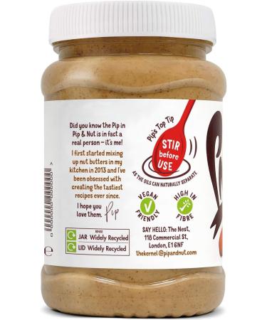 Pip & Nut Crunchy Peanut Butter 400g - Buy Online on GoSupps.com