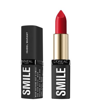 L'Or al Paris Isabel Marant SMILE LIPSTICK Palais Royal Field nourishing lipstick for full and healthy lips 4 g
