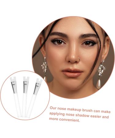 FOMIYES 3pcs Nose Shadow Highlighter Brush Nose for Women Nose Shadow Brush Makeup Hirao Eye Shadow Brush 12.30X1.90X1.10CM As Shown - Buy Online on GoSupps.com