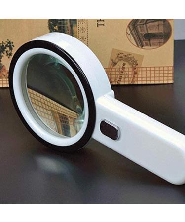 Professional Handheld Large Lighted Magnifier for Seniors Reading Coins Exploring Full of Stars - Buy Online on GoSupps.com