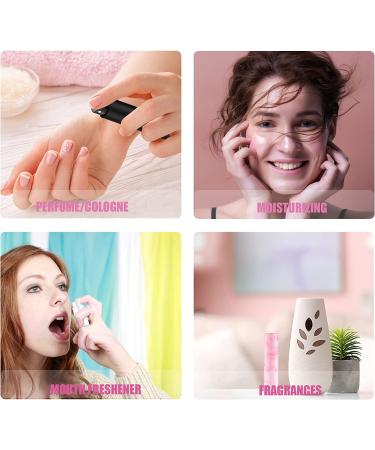 Lil Ray 5 PCS Marble Pattern Perfume Atomizer Bottles Set - Refillable Mini Travel Size Spray Bottle for Women & Men (10ML, 5 Colors) - Buy Online on GoSupps.com
