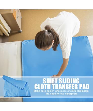 Reusable Sliding Towel for Bed Transfer - Bariatric Patient Transfer Aid (120x71cm) | Durable Pipe Slide Tarpaulins for Elderly Care - Buy Online on GoSupps.com