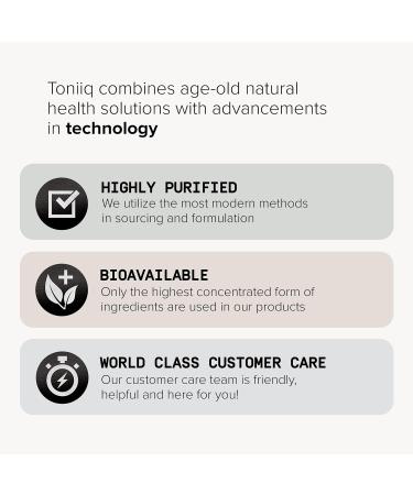 Toniiq Bacopa - Ultra High Potency 45:1 Extract with 75% Bacosides - Highly Concentrated - Third-Party Lab Tested - 90 Capsules - Buy Online on GoSupps.com