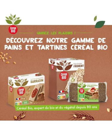 Organic Cereal Crispy Chestnut Rice Toast - Organic and Vegan - Source of Fiber - Ideal for Breakfast - 145g - 207393 - Buy Online on GoSupps.com