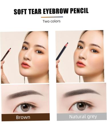 BIUDECO 10pcs Eyebrow Pencil Debarking Tool Eyebrow Pens Waterproof Eyebrow Pen Waterproof Makeup Paper - Buy Online on GoSupps.com