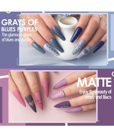Gellen 24 Colors Gel Nail Kit with UV/LED Light, 72W Nail Dryer, Nail Drill, Base & Top Coat All-In-One Manicure Gift Set for Nail Art Designs, Glitter Starter Set - Fire & Ice - Buy Online on GoSupps.com