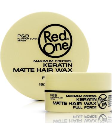 Redone Coiffure Keratin Mattifying Hair Wax 150ml | Total Strength | Maximum Control | No Shine | Hair Wax for Men and Women