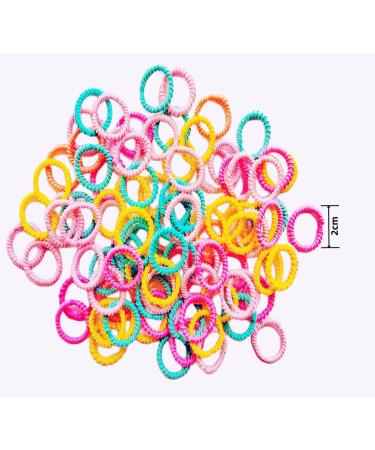 YUXUAN 130 Piece Girls' Hair Accessories Set Candy-coloured Elastic Hair Bands Girls' Ponytail Holder Cute Cartoon Styling Hair Clips Birthday Christmas Children's Day Gift - Buy Online on GoSupps.com