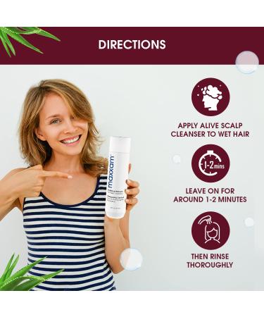 Maxxam Clarifying Shampoo for Color Treated Hair - Deep Cleansing with Oat Peptides | 10 Fl Oz - Shop Internationally - Buy Online on GoSupps.com