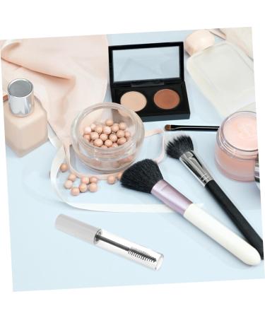 PLAFOPE 10pcs Eyelash Tube Eyelash Mascara Eyelash Brush Tubes Clear Mascara Tube Cosmetic White Plastic - Buy Online on GoSupps.com