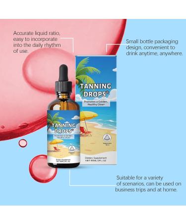 Tanning Cream Tanning Lotion Travel Size Moisturizing Natural Face and Body Bronzer for Men and Women Summer Outdoor Glow and Indoor Use Lightweight 60ml Formula 1 Bottle - Buy Online on GoSupps.com