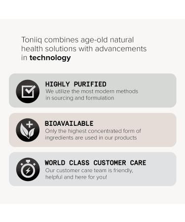 Toniiq Ultra High Purity Resveratrol Capsules - Anti Aging Support  60 Count - Buy Online on GoSupps.com