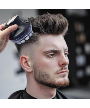 Ruiqas Portable Shortcut Self-Haircut Kit USB Rechargeable Hair Clipper Electric Hair Trimmer with 2 Guide Combs for Men - Buy Online on GoSupps.com