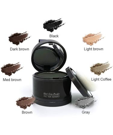 PETSBURG InstantMax Volumizing Cover Up Powder Root Concealer Root Touch Up Hair Loss Concealer to Cover Up Roots (Black) - Buy Online on GoSupps.com