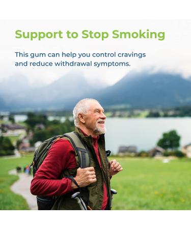 Rite Aid Nicotine Gum 2mg 100 Count - Cool Mint Flavor | Quit Smoking & Nicotine Replacement Aid - Buy Online on GoSupps.com