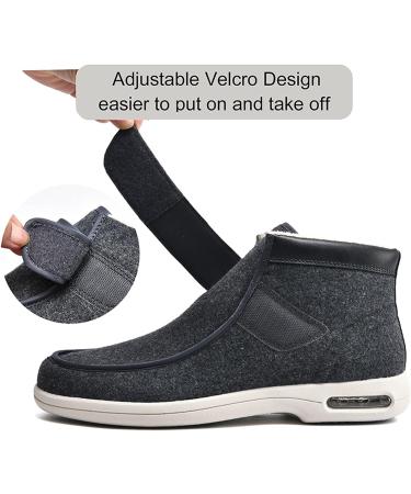 Diabetic & Medical Shoes for Swollen Feet - Men & Women, Arthritis Friendly - Grey, Size 50 - Buy Online on GoSupps.com