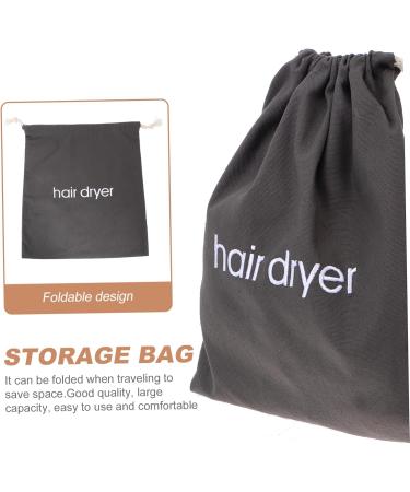 FOMIYES Hair Dryer Bag Travel 6 Pcs Hair Dryer Storage Bag Black Backpack Clothes Storage Bag Dustproof Pouch Gym Bag Travel - Buy Online on GoSupps.com