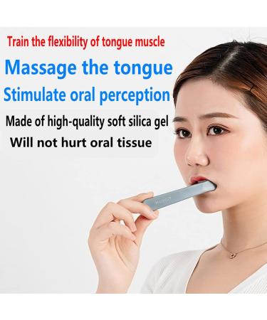 HSRG Tongue Muscle Trainer - 5-Part Medical Mouth Muscle Massager for Stroke Aphasia & Non-Flowing Language - Buy Online on GoSupps.com