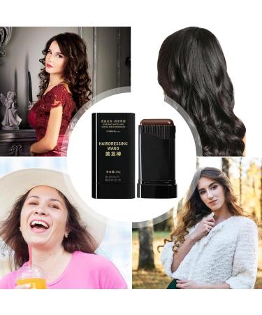 Couvre-cheveux Gris Peigne De Teinture Temporaire Pour Cheveux Blancs De Teinture Instantan e Imperm able | Fer Coiffer Pour Hommes Et Femmes Ligne De Cheveux Recul e Barbe Applicatio Coffee - Buy Online on GoSupps.com