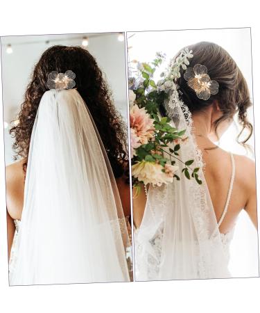 Didiseaon Clips for Hair Bridal Hair Accessories Metal Hair Comb Alloy Bridal Headpiece Plastic - Buy Online on GoSupps.com