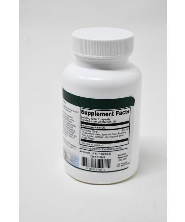 Chamomile Linden Spearmint and More - 450 mg (100 Capsules ZIN: 511909) - 3 Pack - Buy Online on GoSupps.com