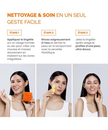 PLANTIFIQUE Disques Nettoyants au Curcuma et Acide Kojique avec C ramides Niacinamide et Vitamine C - 60 Disques Exfoliants Visage pour Taches Brunes et Hyperpigmentation - Kit Skincare 60 unit (Lot de 1) - Buy Online on GoSupps.com