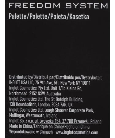 Buy Inglot Freedom System Palette Square Format with Mirror 1 23 - International Shipping Available | Top-Quality Makeup - Buy Online on GoSupps.com