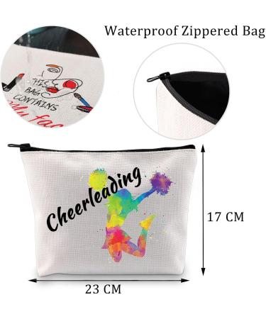 Mysomy Cheerleading Make-Up Bag | Perfect Gifts for Cheerleaders | Cosmetic Bag for Cheer Teams - Buy Online on GoSupps.com