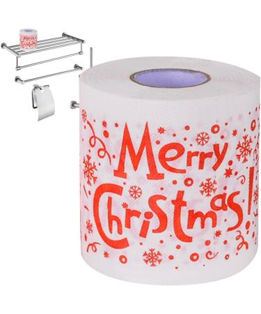 Funny Toilet Paper Innovative Santa Claus Reindeer Toilet Tissue | Tissue Toilet Paper Merry Holiday Home Decoration Zukpumne - Buy Online on GoSupps.com