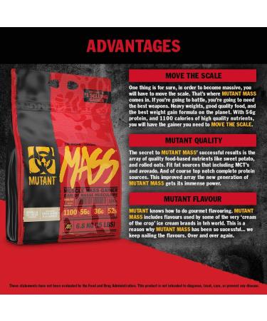 Mutant Mass 2 Flavours - Triple Chocolate & Chocolate Fudge Brownie | 2720g Protein Powder - International Shipping Available! - Buy Online on GoSupps.com
