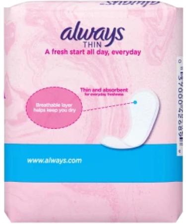 Always Thin Active 20 - Stay Fresh and Protected All Day | 1 Pack - Buy Online on GoSupps.com
