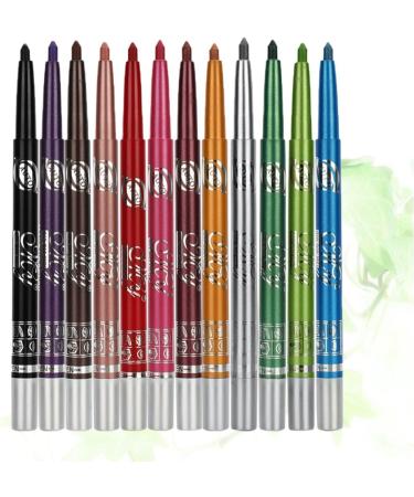 Angoily 24 Pcs Eyeliner Metallic Eyeshadow Stick Waterproof Eye Shadow Pen Eye Shadow Pencil Miss Set - Buy Online on GoSupps.com