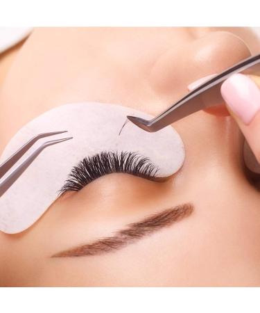 Professional Stainless Steel Tweezers Set for Eyelash Extensions Plucking & Nail Design 3 Pieces - Buy Online on GoSupps.com