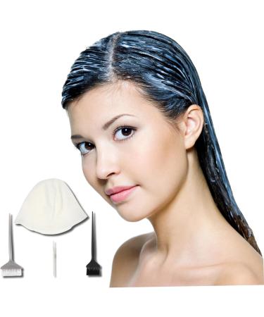 Gatuida 4pi ces Bonnets Pratiques pour Coloration Capillaire avec Crochet et Produits de Teinture - Buy Online on GoSupps.com