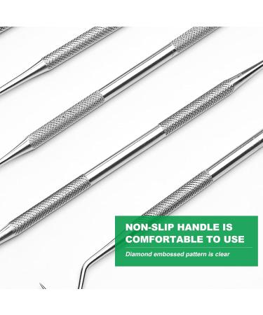 Dog Dental Tooth Scaler and Scraper Double Headed Dog Dental Care Pick Tools Teeth Cleaning Kit Pet Tartar Plaque Remover Set 4 Pcs - Buy Online on GoSupps.com