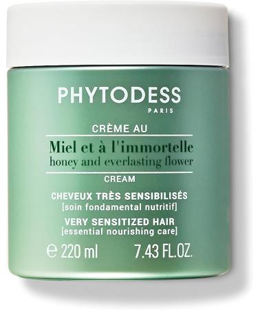 Cr me au Miel et l'Immortelle - Soin Cheveux Tr s Sensibilis s 220ml - Soin Fondamental Nutritif R paration et Protection Intense - Buy Online on GoSupps.com